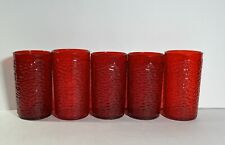 (5) Vintage Pizza Hut Cups, 12oz Red Cups, Retro Collectible Memorabilla picture