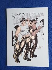 TOM OF FINLAND  LEATHER LAND  5X7  POSTCARD BY ETIENNE picture