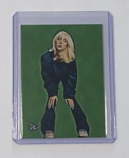 Billie Eilish Limited Edition Artist Signed “Pop Icon” Trading Card 2/10 picture