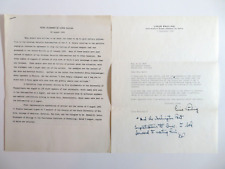 LINUS PAULING - TYPED LETTER SIGNED 09/02/1960, Nuclear Testing, United Nations picture