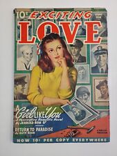 Exciting Love Pulp Magazine Spring 1945 