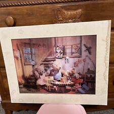 VINTAGE 3D LENTOGRAPH No. 112 Goldilock and 3 Bears by Victor Anderson picture