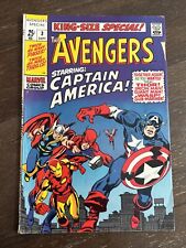 Avengers Annual #3 (Marvel 1969) Reprint of Essential Stories GD/VG picture