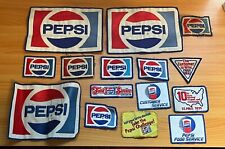 Vintage Pepsi Uniform Patches Lot of 15 picture