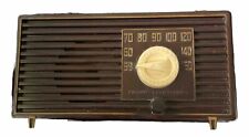 Philco Transitone AM Radio Model No. 53-560 Brown Bakelite picture