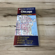 Vintage CHICAGO : Rand McNally Easy Finder Map picture