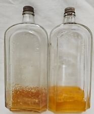 Antique 1890's  Embossed Bottle Paul Westphal Auxiliator For The Hair Clear 6.5