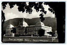 c1910 Palais National Port-Au-Prince Haiti Antique RPPC Photo Postcard picture