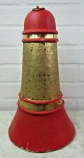 LARGE 1960's MUNICIPAL CHRISTMAS COMPOSITION GLITTER BELL ORNAMENT 14