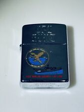 1990 USS HARLAN COUNTY LST 1196 UNITAS NAMED ZIPPO LIGHTER UNFIRED picture