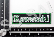 KAWASAKI EMBROIDERED PATCH IRON/SEW ON ~4-1/8