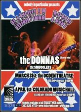 2000 Nashville Pussy Handbill The Donnas The Smugglers Dio Colorado Music Hall picture