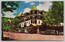 Original Old Vintage Outdoor Postcard Cliff House Inn Manitou Springs Colorado picture