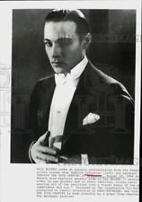 1984 Press Photo Actor Rudolph Valentino - srp08777 picture