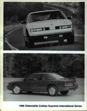 1989 Press Photo 1989 Oldsmobile Cutlass Supreme International Series picture
