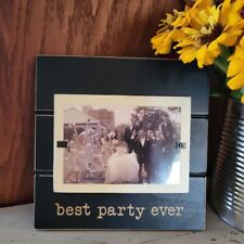 NWOT  Best Party Ever frame: vintage inspired picture