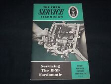 1959 THE FORD SERVICE TECHNICIAN MANUAL - FORDOMATIC - J 9093 picture