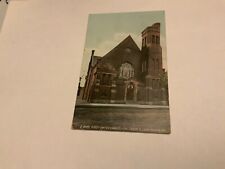 Lock Haven, PA. ~ First United Evangelical Church- 1907 Antique Stamped Postcard picture