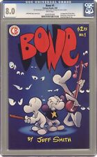 Bone #1 CGC 8.0 1991 1st Printing 0245701002 picture