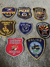 Police Sheriffs Patches Lot Of 8 picture