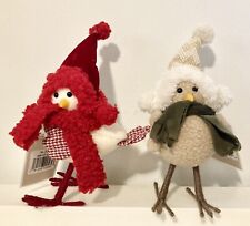 Northlight Christmas Birds With Hat And Scarf picture