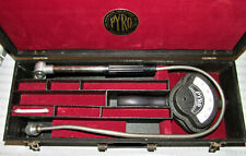 VINTAGE 1950s PYRO SURFACE PYROMETER WITH CASE 0-300°F NEEDS REPAIR/NICE SHAPE picture