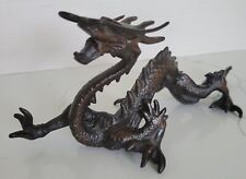 Vintage TOYO Japanese Cast Bronze Mizuchi Water Dragon Japan 3.5