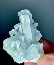 81 Cts beautiful Terminated Aquamarine Crystals Bunch from Skardu Pakistan picture