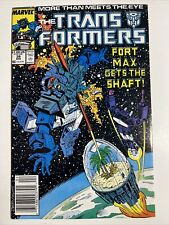 Transformers #39 VF/NM - NEWSSTAND Variant Marvel Comics 1988 Combine Ship CopyB picture