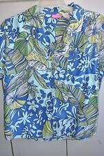 Coppagallo Wms XL Colorful Jungle Floral on Blue/Nice picture