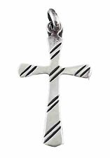 Vintage Christian Sterling Silver  Religious Cross, 1.3 Grams Silver picture
