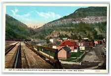 c1940's Gap In Cumberland Mountain Cumberland Gap Tennessee TN Unposted Postcard picture