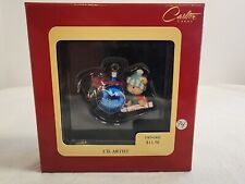 L'il Artist Carlton Cards Ornament 1994 Bear with Crayon Vintage picture