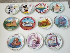 Set of 11 - Vintage Disney Mothers Day Collectors Plates 1993-2003 picture