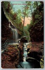 Postcard Rainbow Falls, Watkins Glen NY 1914 L206 picture