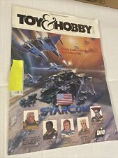 VTG 1980s Toy Hobby Wrld Trade Magazine StarCom Cover Matchbox RoadBlasters AD picture