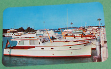 Vintage Travel Postcard Davis Docks Florida Keys picture