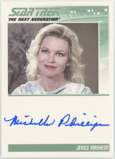 Michelle Phillips 2010 Rittenhouse Star Trek Jenice Manheim Auto Signed 25967 picture