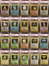 2000 Pokemon Game - Base Set 2 Complete Holo Set - Mint PSA 9 picture