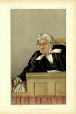 JUDGE BARRISTER AT HIS BENCH HONOURABLE GEORGE DENMAN JUDGE COURT CAMBRIDGE picture