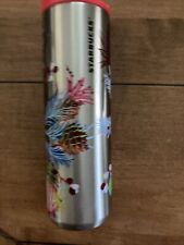 Starbucks Pine Cone Xmas 2023 Holiday Metal Vacuum Insulated Tumbler NWT picture