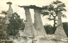 1940  RPPC CO Colorado Dutch Wedding Rocks by Sanborn #S-1098 picture