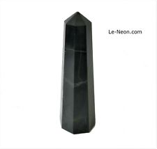 1 Black Onyx Tower Wand Point, Black Onyx Polished, Grade 