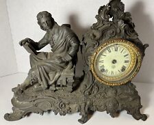 Antique Original 1900s ANSONIA RACINE Clock -Parts Or Repair Only AS iS picture