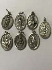 Vintage Medallions Catholic Saints Dead Stock Lot 004 picture