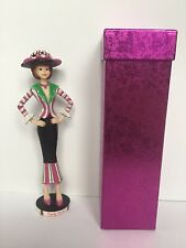 Candy Cane Christmas Fashion Figurine By Young’s With Box picture