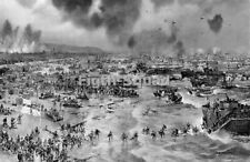 WW2 Picture Photo 1944 D-day US Normandy Invasion 8202 picture