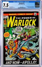 Warlock #3 CGC 7.5 (Dec 1972, Marvel) Mike Friedrich, High Evolutionary, Triax picture