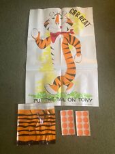 VINTAGE KELLOGS NOS 1973 TONY THE TIGER PUT THE TAIL ON GAME - Complete Read picture
