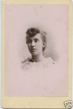 Cabinet Photo-Chicago, Illinois 1892 Pretty Lady  picture